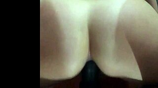 My friend subtly explores her ass with toys