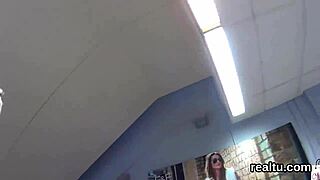 Adorable Glamorous Czech Girl Seduced In Shopping Centre, Banged In POV.