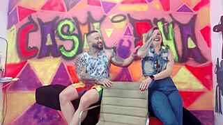 Amiguinha Venho Fazer Um Podcast Com Casal DNA E Acabou Recebendo Pica Dos Dois