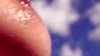 in the afternoon, the teen babe receives a relaxing rubdown focusing on her big ass