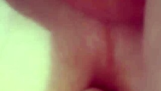 I fuck my oiled ass with a massive dildo as a gay twink slut