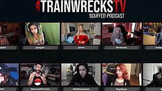 Wow, Scuffed Webcam Orgy With Scarlet And Jenna!