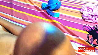 Angela's Passionate Body Reveal in College Casting