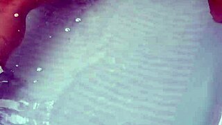 masturbating in the hydro massage bathtub with sexy boobs 😍