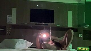 woke up horny and masturbated in hotel to relieve desire