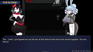 Spunkstock music festival - big tits goth babe gets her pussy wrecked hentai sex game - part 5