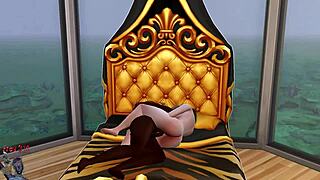 blonde and brunette having fun on the beach 😎