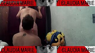 Curvy woman enjoys pussy sucking before dinner, getting wet and cumming on gay friend's face