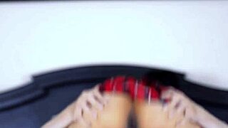 Shy Latina student ends up banging hard with teacher after class