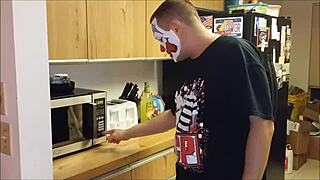 In The Kitchen, Chef Prepares Flip Flop Pizza And Bagel Bites For Culinary Arts Show