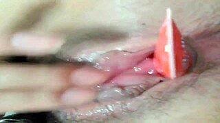 Hot Babe Teases Herself On Webcam