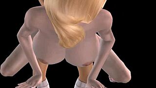 I can’t believe I found this animated cartoon of two lesbian girls having sex with Hindi audio!