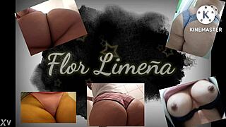 Peruvian beauty's homage to male anatomy