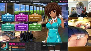 aiko and milf jessie get cumshots in huniepop uncensored