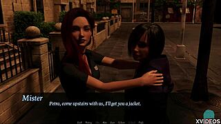 Promises 03 - Meeting Hot Redhead Petra in College Roleplay