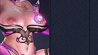 Eimi feels intense pleasure in amazon position.