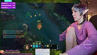 Watch This Tricky Nympho Milf Play League Of Legends On Chaturbate As Jinx!