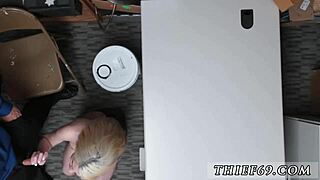 Big Tit Cop's First Theft Attempt