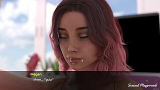 brunette with big tits uses dildo in pov hardcore scene lust theory perfect day pt4