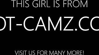 watch this redhead tease her pussy on webcam