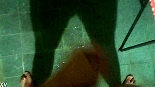 yo, just jerkin’ my cock in the shower real quick!