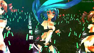 Once upon a time in mexico, naked girls danced in an anime hentai style.