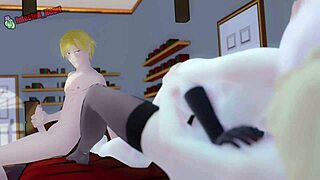 Jaune fucks Glynda and Winter hard