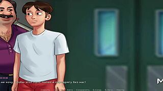 in summertimesaga, beauties give uncensored blowjob to stay in usa episode 4 21