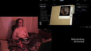 Naked Brunette Plays Through The Quarry Part 12!