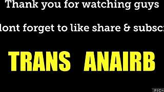 Asian Ladyboy Anairb's Gorgeous Trans Cumshot Moment