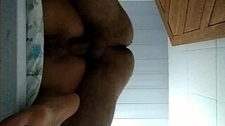 Amateur prostitute gets anal creampie from boyfriend