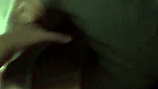 Face fuck with huge cock and messy facial babe wife.