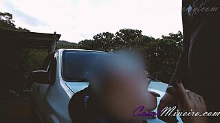 Nasty Brazilian Couple Starts Wild Homemade Play