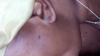 That ebony girl sucks a monster cock outdoors