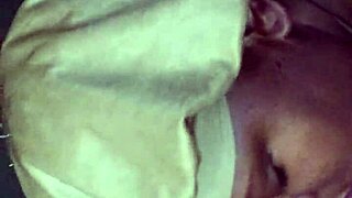 That ebony girl sucks a monster cock outdoors