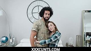 tiny petite teen dani blu shines in one wild skill