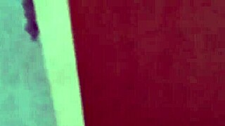 i saw him taking a relaxing bath in the bathroom