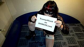 Verification video for crossdressing transsexual