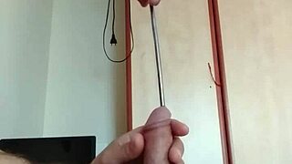 Solo gay man explores his desires alone