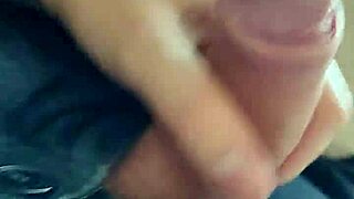 close up of big cock and feet in amateur homemade scene.