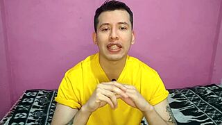 Muscular brother-in-law gets 21cm dick in bathroom