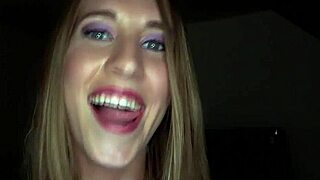 Cute amateur blonde sucks cock like a pro 😍