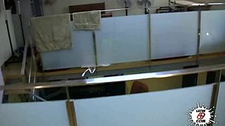 saucy latina sucks dick and balls with finesse