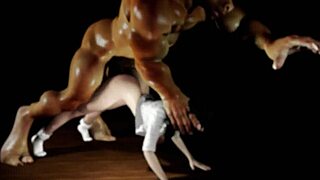 Ox-Headed Beast In 3D Anime