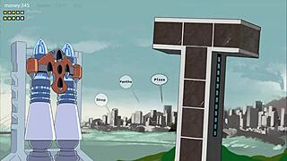 18titans episode 47 - double anal stuffed