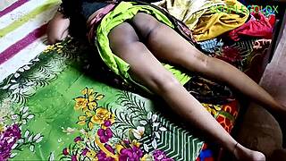 big indian wife’s ass gets pounded fast in homemade clip