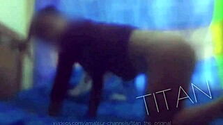 Feeling the intense passion as this sexy Venezuelan girl gives a hardcore blowjob and pussy action with big tits and ass