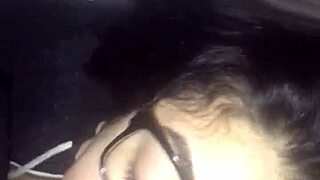 big cock cums all over mami's glasses