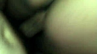 My friend says, 'Let me polish your big black cock in this interracial amateur cumshot scene.'