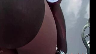 Big booty Black beauties bounce their rounds in rhythm